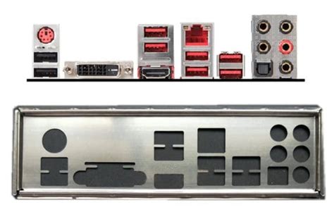 metal fabricator rear io panel plate|rear io bracket.